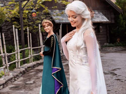 Meet Anna and Elsa at Royal Sommerhus