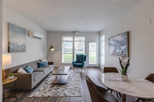 Living Room at The Northern at Coeur d'Alene Place Apartments in Coeur d'Alene, ID 83815