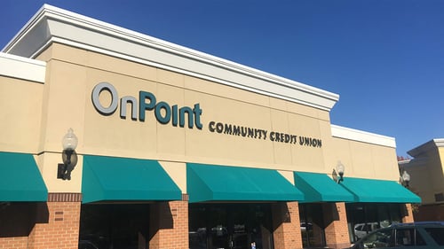 OnPoint Community Credit Union - Orenco Station Branch Exterior - 7130 NE Cornell Rd.