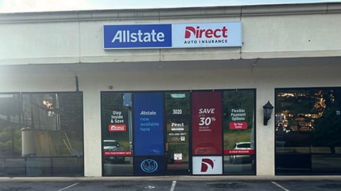 Direct Auto Insurance storefront located at  3020 Bristol Hwy, Johnson City