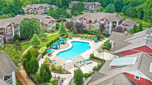 Aerial view of the property at Sycamore Fort Mill in Fort Mill, SC, 29715