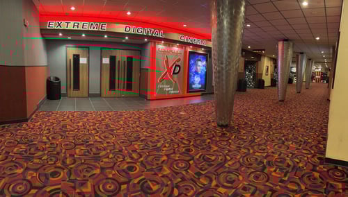 Cinemark Tinseltown Oklahoma City and XD Hallway