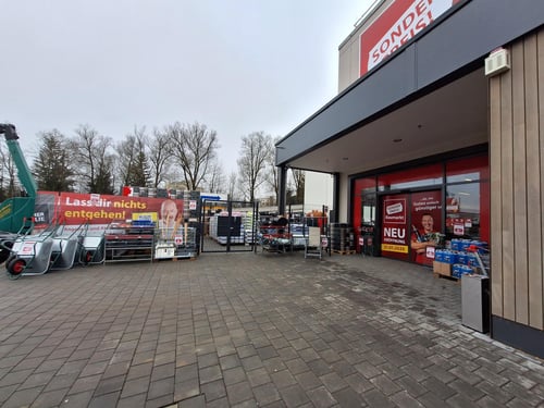 Außenansicht Sonderpreis Baumarkt, Obere Stegwiesen 10 in Biberach an der Riß