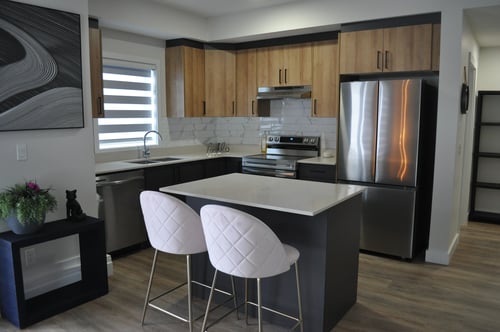 Open Kitchen at The Laurent at Laurel, Edmonton, AB T6T 2T5, Canada