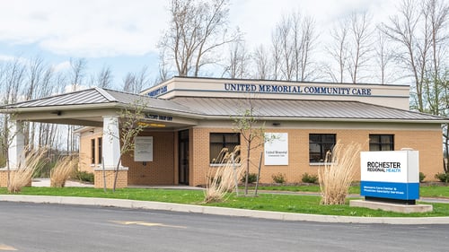 Exterior image of RRH Orthopedics in Medina, NY