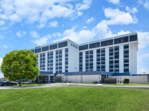 Welcome to Staybridge Suites located by O'Hare Airport.