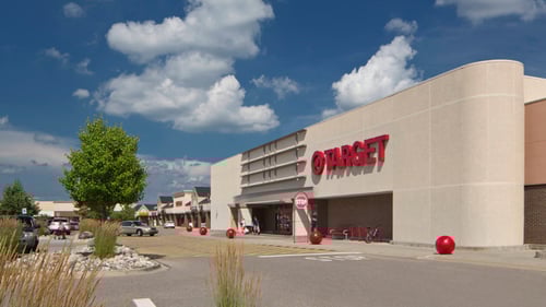 Entrance of Target at Hampton Village Centre
