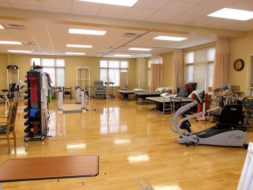 Rehab gym.