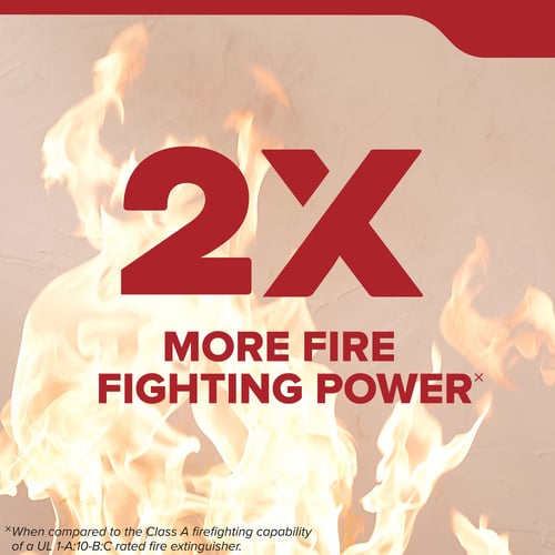 2x more fire fighting power