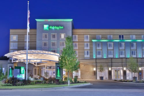 Stay at the Holiday Inn Macon North directly off I-75 Exit 169.