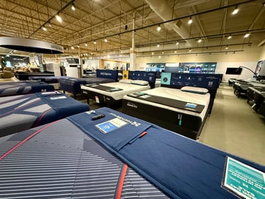 Tempur-Pedic mattress at Slumberland Furniture Champaign.