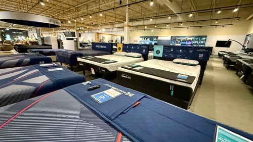 Tempur-Pedic mattress at Slumberland Furniture Champaign.