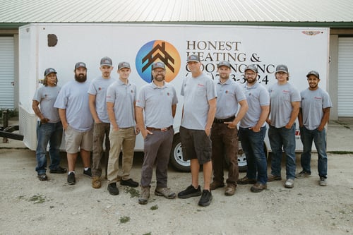 Honest Heating & Cooling team members