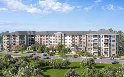 Apartment homes with parking at Shannon Reserve 55+ Apartments, 30291