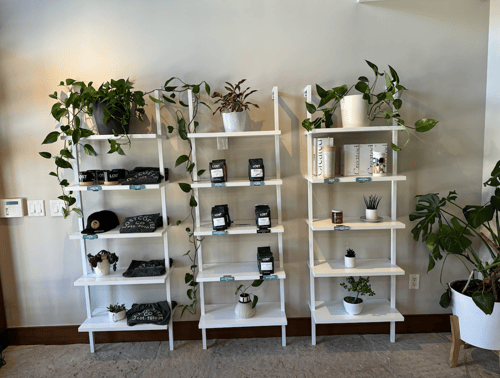 Fresh roasted coffee