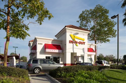 Retail space for lease in Santa Ana, California, In-N-Out