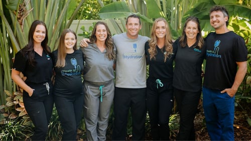 Team photo of the SWFL Health and Hydration staff