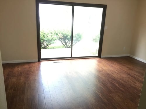 Spacious room with large window, Evergreen Apartments, Belpre, OH, 45714