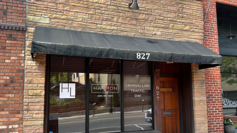Harmon Law criminal law office building in Boone, NC
