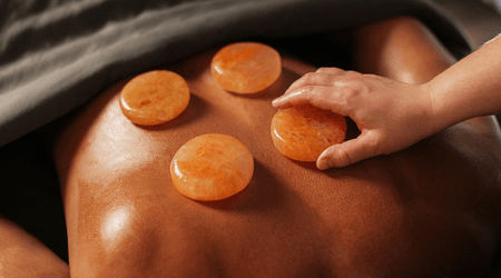 Himalayan hot stone massage at Woodhouse Peachtree City
