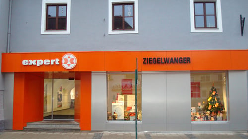 Expert Ziegelwanger Elektrofachhandel - Aussenansicht