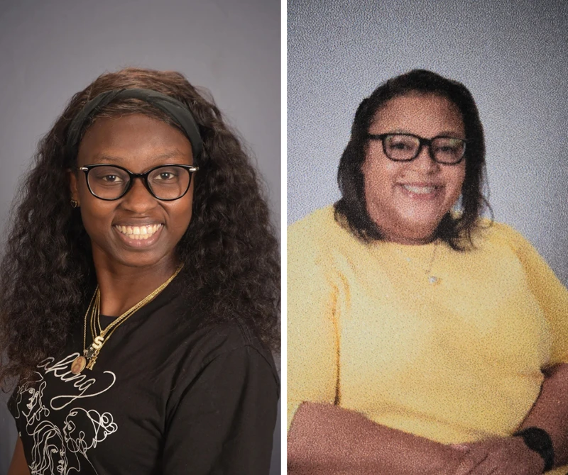 Directors Brenecia McNeill (L) and Saerica Hamilton (R) Headshots