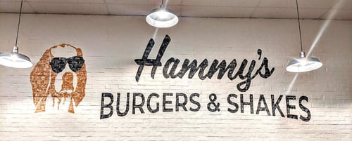 Hammy's Burgers & Shakes Wall Painting