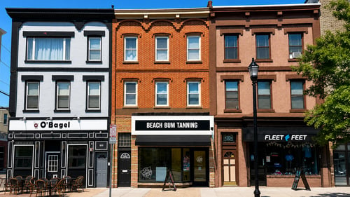 Beach Bum store front in Hoboken, NJ