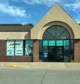 Exterior of Slumberland Furniture Burlington, Iowa