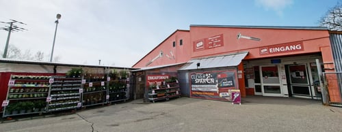 Außenansicht Sonderpreis Baumarkt, Georg-Schiffer-Straße 58 in Hirschau