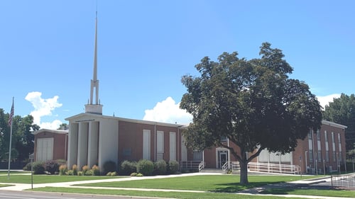 Exterior view of building