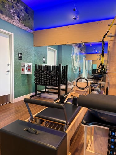 Club Pilates Bentonville in Northwest Arkansas reformer Pilates