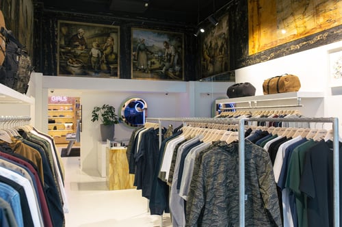 Carhartt WIP Store Amsterdam Utrechtsestraat interior
