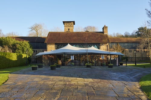 The Barn exterior in daytime