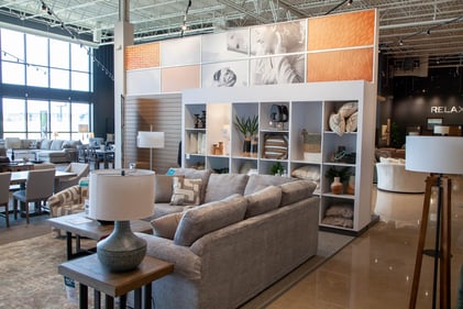 Bloomington Slumberland Furniture interior 4