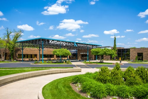 Entrance to Kettering Health Washington Twp
