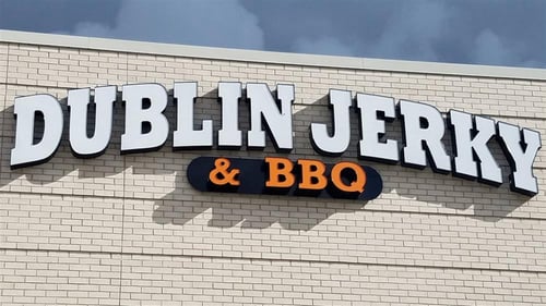 Dublin Jerky business sign