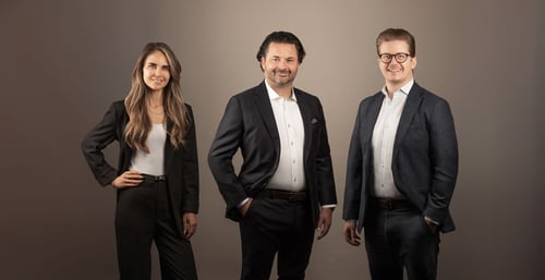 Sabrina Carrubba, Guido Lenherr, Tim Odermatt - Prime Property Lounge in Wollerau