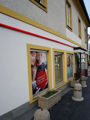 Hansaton Hörkompetenz-Zentrum Birkfelder Straße 2, Weiz von links kommend