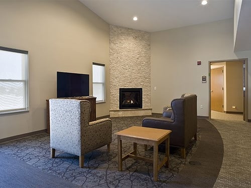 Avera Majestic Bluffs common area.