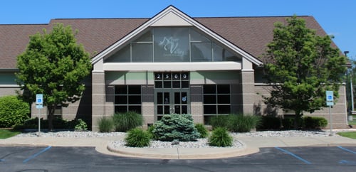 Exterior of River Valley Credit Union.