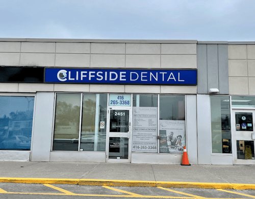 CLIFFSIDE DENTAL
2451 KINGSTON RD
SCARBOROUGH, ONTARIO M1N 1V4
https://www.caringforyoursmile.ca/