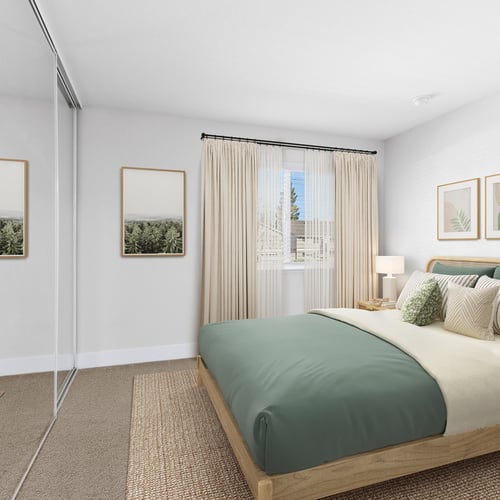 The Sycamores Apartments - Bedroom with Energy-Efficient Windows