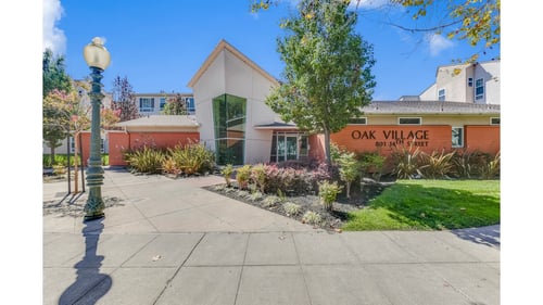 Apartment complex at Oak Village, Oakland, CA