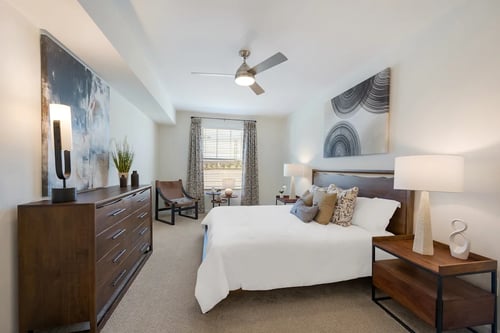 Carpeted Bedroom at Ardmore at Vance in Chattanooga, TN