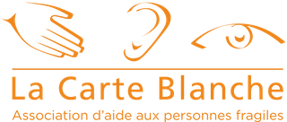 Logo de La Carte Blanche, Association d'aide aux personnes fragiles