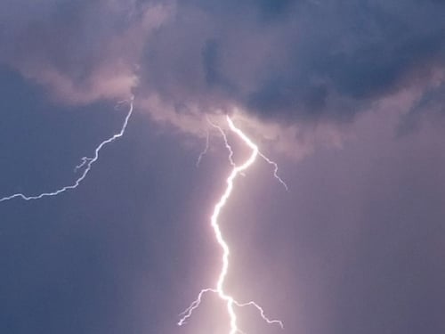 Lightning strike