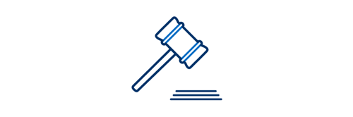 Gavel icon.