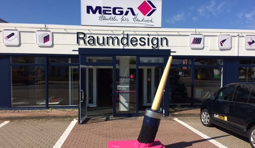 Standortbild MEGA eG Lüneburg, Großhandel für Maler, Bodenleger und Stuckateure