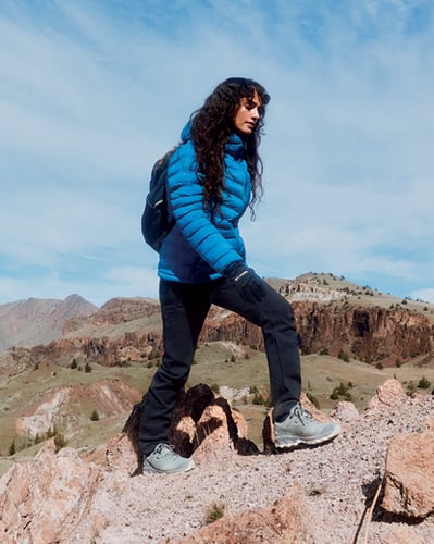 Woman Hiking